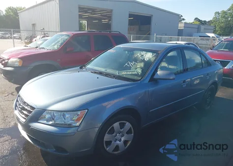 2009 Hyundai Sonata Gls из США, поврежденный, VIN 5NPET46C79H510318